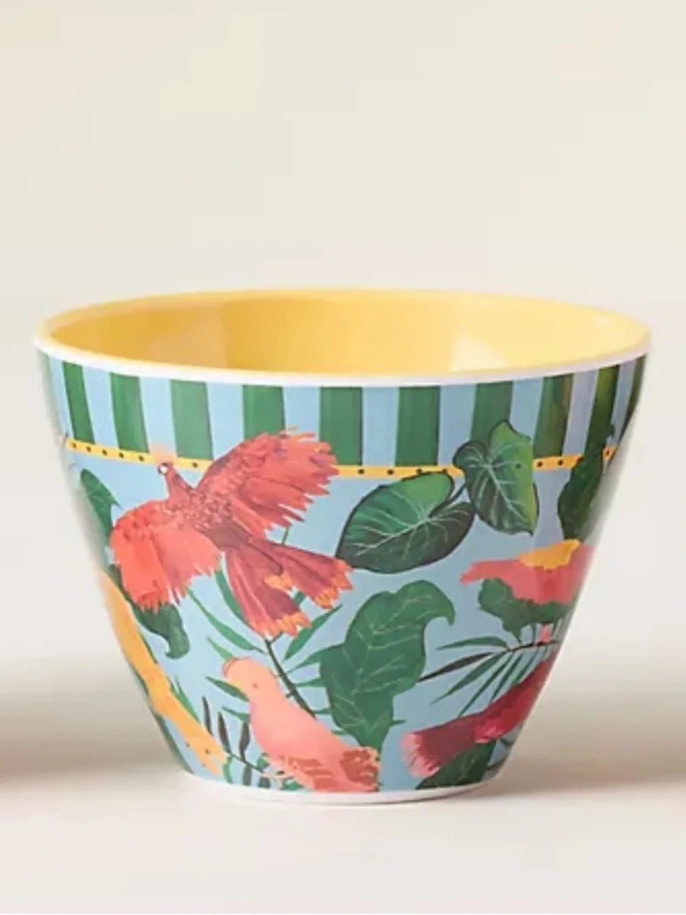 Farm Rio x Anthropologie Multipurpose Mini Snack Melamine Bowl Tropical Sky Blue